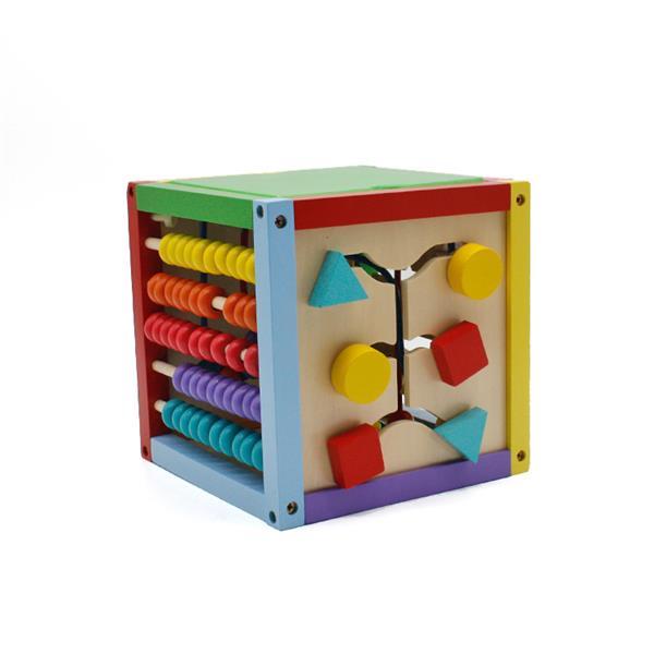 #154 Wooden Learning Cube