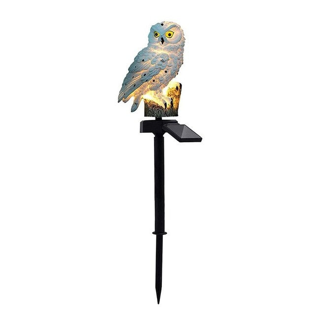 #197 Solar Glow Owl Lamp