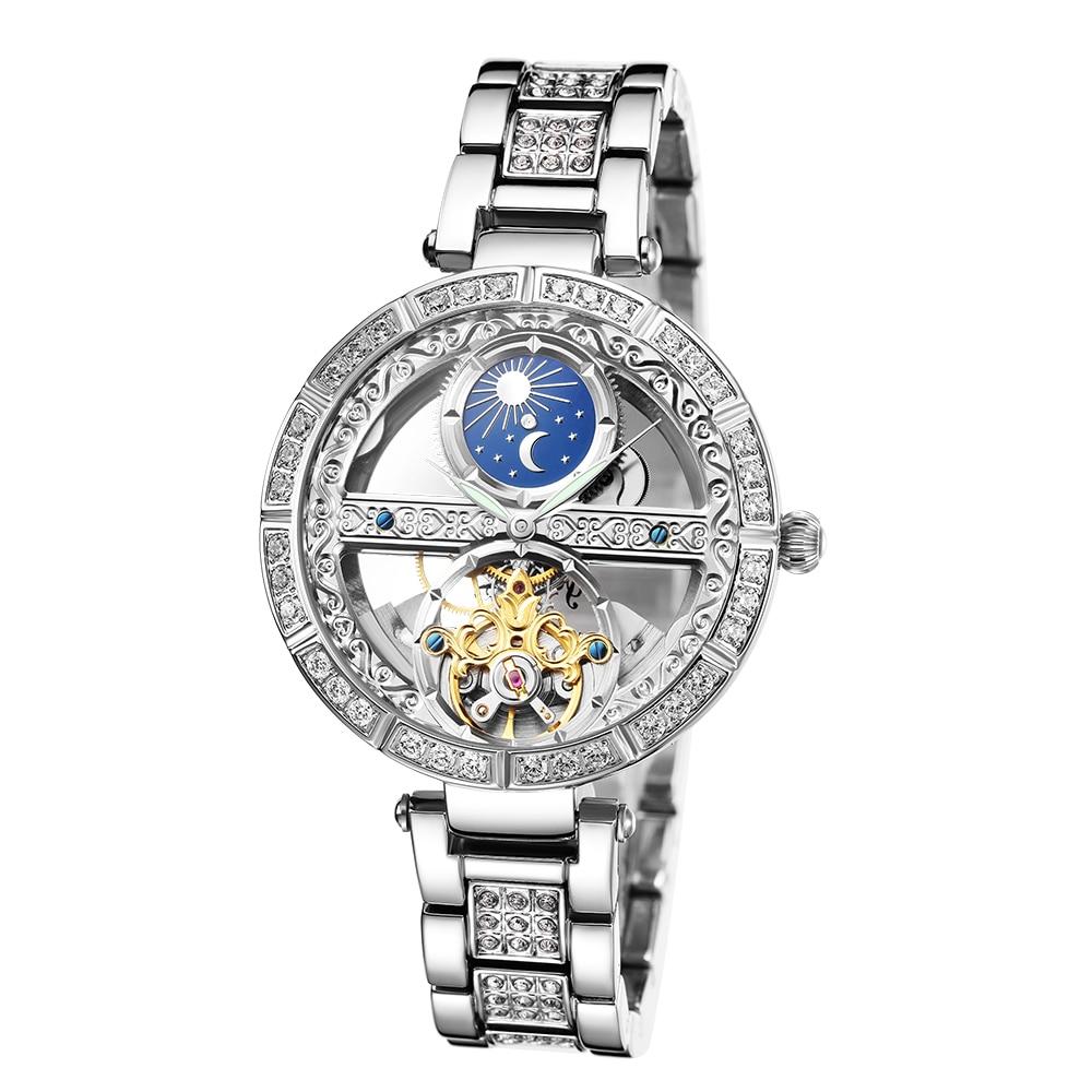 #31-3 Ladies Luxury Fashion Mechanical Watch