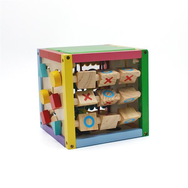 #154 Wooden Learning Cube